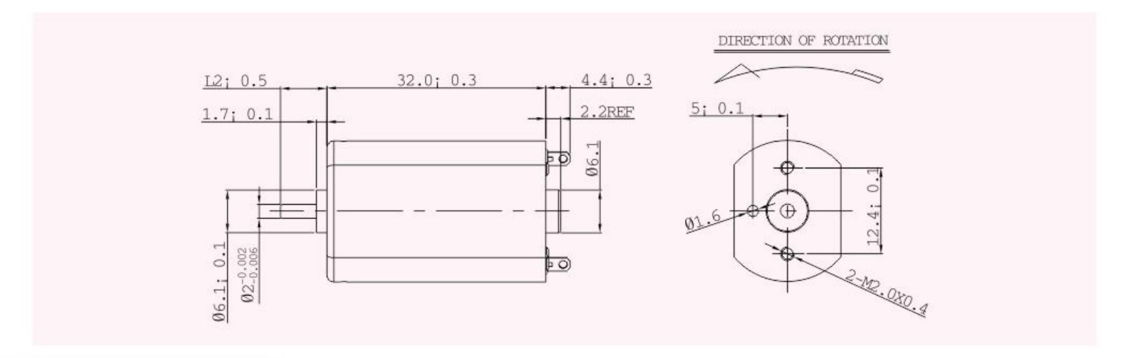 180SH motor outline