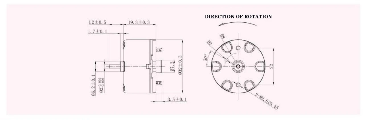 500TB motor outline